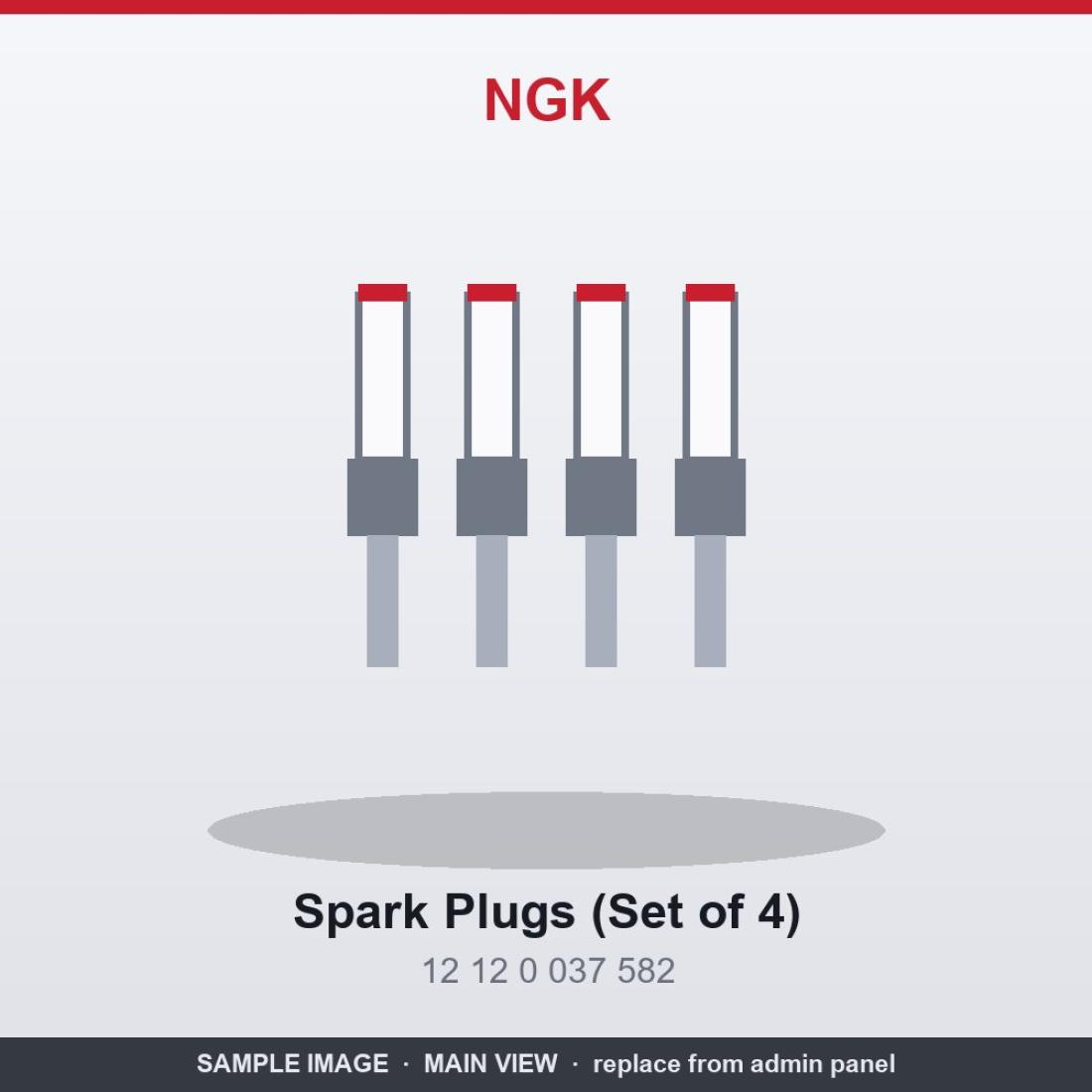 طقم بوجيهات NGK (4 قطع) لمحركات B38 / B48