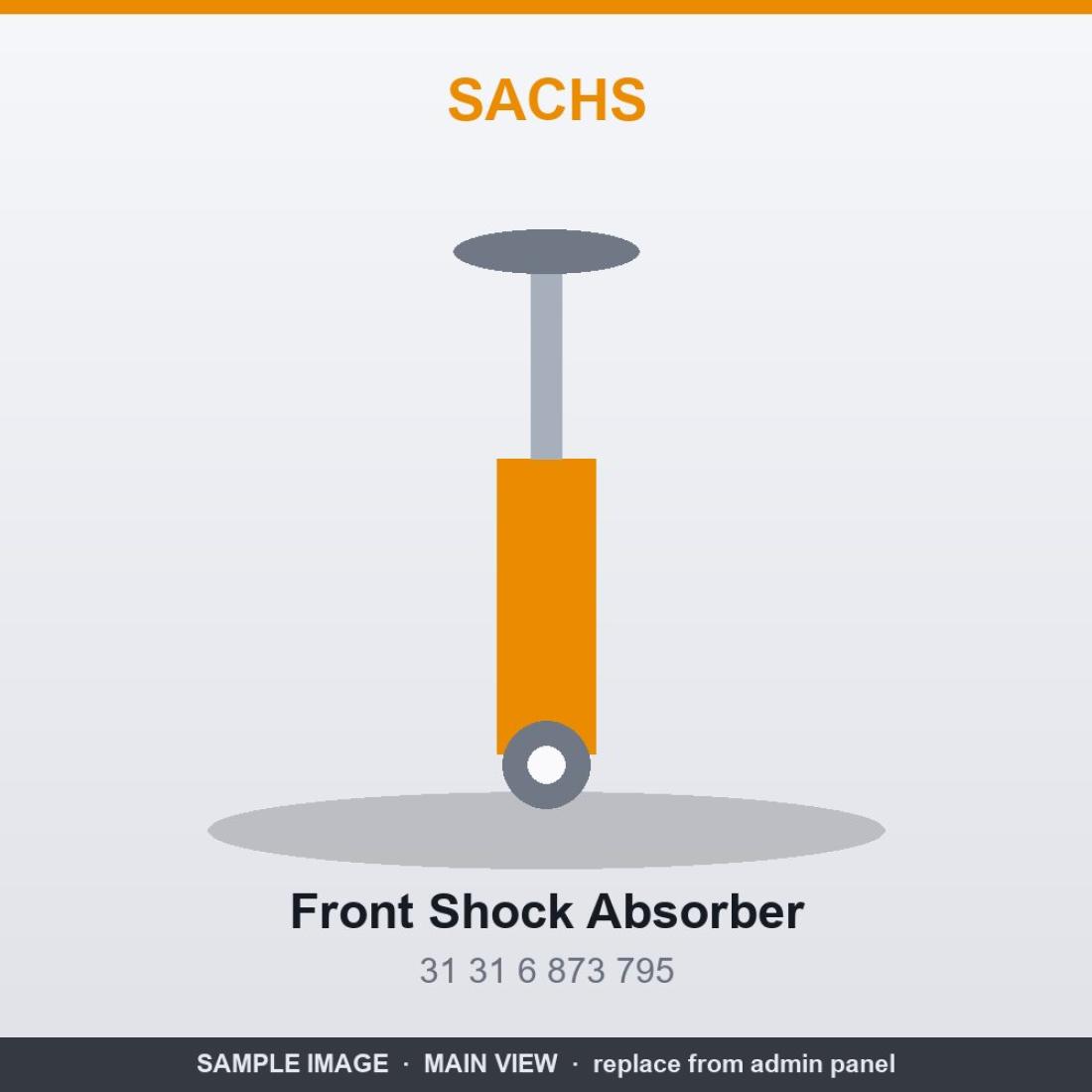 مساعد أمامي Sachs (ممتص صدمات)